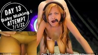 Day 13 Wifey Breeding Attempt - Sexygamingcouple
