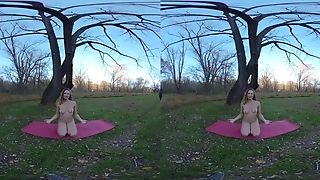 Practice Naked Yoga With Beautiful Fledgling - Intimovr
