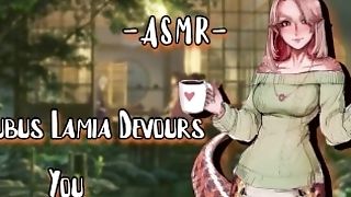 Asmr [eroticrp] Succubus Lamia Devours You [binaural/f4m] [eareatting] [cougar]