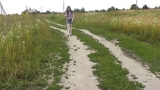 Piss. Pissing. Golden Rain. Urine. Cougar Pissing From Car, In Nature, In Restroom. Obsession. Stockings. High Stilettos. Squirt